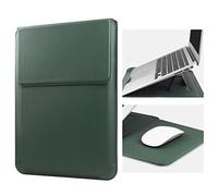 HoYiXi 15 16 Zoll Laptop Hülle Tasche Kompatibel mit MacBook Pro 16 2021 & 2019/ASUS Vivobook 15/Huawei MateBook D15/HP 15.6" PC/MacBook Pro 15/Surface Laptop 3/Dell Acer Lenovo 15'' PC, Grün
