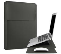 HoYiXi Laptophülle für Essential 17 / TPN-I139_320M3AV (2023/2025)/HP Pavilion Envy 17, kompatibel mit IdeaPad/LG Gram/Asus/Dell/ROG Strix/Acer 43,9 - 43,9 cm (17 Zoll) Laptoptasche, Grün (Grau, 43,2