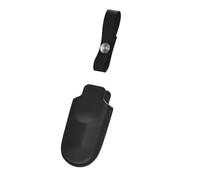 HOZO NeoRulerGO Schwarzes Mikrofaser-Lederetui - Maßgeschneiderte Kunstleder-Schutzhülle mit Schlüsselring für NeoRulerGO, Elegantes und klassisches Design, langlebig und stilvoll