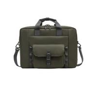 HP Modulare Tasche für Notebooks bis 15,6 Zoll, 3 Produkte in 1, Innen- und Außentaschen, gepolsterte Fächer, wasserabweisend, Abnehmbarer Schultergurt, hergestellt aus recyceltem Material, Grün