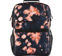HP XL Unisex Campus Rucksack, Laptop Rucksack, 15,6 Zoll Laptop Fach, 20 Liter Fassungsvermögen, gepolsterte Schultergurte, Regenabweisend, zu 50% aus recycelten Materialien, 0,62 kg leicht, Tie Dye