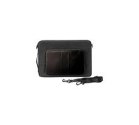 HP - PC Lightweight Tasche für Notebooks bis 15,6 Zoll (39,6 cm), Computer- oder Tablet-Fach, 3 Schnellzugriff und 8 versteckte Taschen, wasserdicht, abnehmbarer Schultergurt, schwarz