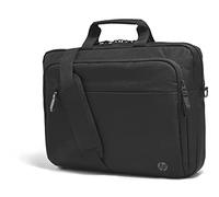HP Professional Laptop-Tasche 15,6 Zoll, Wasserabweisende Tasche mit RFID-Schutz, Trolley-Durchführung und gepolstertem Laptop-Fach, Schwarz