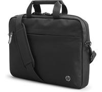 HP Professional Laptop-Tasche 14,1 Zoll, Wasserabweisende Tasche mit RFID-Schutz, Trolley-Durchführung, gepolstertem Laptop-Fach und Fächern für Zubehör, Schwarz