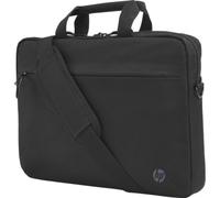 HP Professional Laptop-Tasche 14,1 Zoll, Wasserabweisende Tasche mit RFID-Schutz, Trolley-Durchführung, gepolstertem Laptop-Fach und Fächern für Zubehör, Schwarz