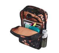 HP XL Unisex Campus Rucksack, Laptop Rucksack, 15,6 Zoll Laptop Fach, 20 Liter Fassungsvermögen, gepolsterte Schultergurte, Regenabweisend, zu 50% aus recycelten Materialien, 0,62 kg leicht, Tie Dye