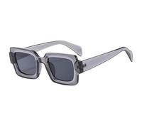 HPIRME Fashion Square Punk Style Sonnenbrille für Herren im Freien (grau)