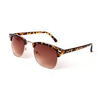 HPIRME Halbmetall-Sonnenbrille Männer Frauen Brille Spiegel Sonnenbrille UV400, 11, Einheitsgröße