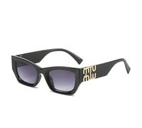 HPIRME Kleine, ovale, große, quadratische Damen-Sonnenbrille mit großem Gesicht, schmal, 5, Einheitsgröße