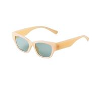 HPIRME Modische Damen-Sonnenbrille im Cat-Eye-Stil mit Retro-Dekor, breitem Rahmen und UV-Schutz 400 (4)