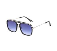 HPIRME Modische Herrenbrille im Vintage-Stil (MTY137 BLAU)