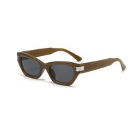 HPIRME Modische Retro-Sonnenbrille im Hip-Hop-Stil (grün)