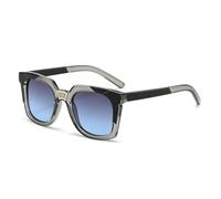 HPIRME Modische Retro- und Rahmenbrille für Damen, UV400-Schutz-Verlaufsbrille für Herren (6161-C5)