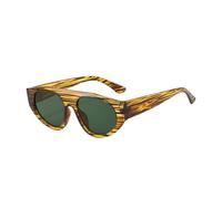 HPIRME Retro Big Frame Cat Eye Sonnenbrille Damen Herren Luxus Outdoor Autofahren UV400(KD98102-C1-C3)