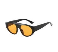 HPIRME Retro Big Frame Cat Eye Sonnenbrille Damen Herren Luxus Outdoor Autofahren UV400(KD98102-C1-C5)