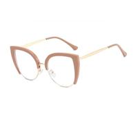 HPIRME Retro-Sonnenbrille für Damen, große, runde Cat-Eye-Sonnenbrille (11)