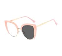 HPIRME Retro-Sonnenbrille für Damen, große, runde Cat-Eye-Sonnenbrille (5)