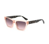 HPIRME Retro-Sonnenbrille im Cat-Eye-Stil für Damen mit Farbverlauf, kontrastierendes Gestell, UV-Schutz 400 (rosa)