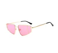 HPIRME Sonnenbrille im Vintage-Stil für Herren mit UV-Schutz für Damen (Pink)