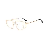 HPIRME Sonnenbrille im Vintage-Stil für Herren, UV-Schutz für Damen (transparent)