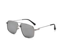HPIRME Sonnenbrille mit Metallrahmen (Gun Silver)