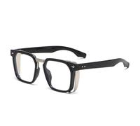 HPIRME Steampunk-Brille mit Nieten im Vintage-Stil, UV400-Schutz, Retro-Mode (C7)