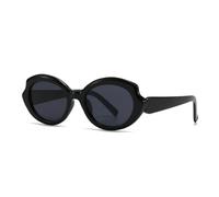 HPIRME Steampunk-Brille mit Nieten im Vintage-Stil, UV400-Schutz, Retro-Mode (schwarz)