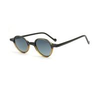 HPIRME Trendige kleine runde Sonnenbrille polarisiert Damen Retro UV400(1)