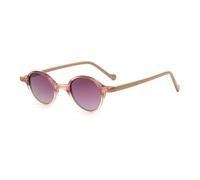 HPIRME Trendige kleine runde Sonnenbrille polarisiert Damen Retro UV400(2)