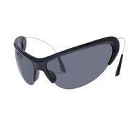 HPIRME Vintage Cat Eye Übergroße Sonnenbrille Herren Damen Outdoor Metallrahmen Sport Fahrspiegel Schutzbrille Shades UV400,1,Einheitsgröße