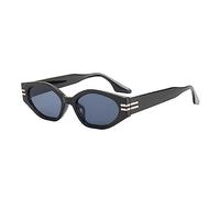 HPIRME Vintage-Sonnenbrille für Damen, kleine Retro-Brille für Damen/Herren, Leoparden-Brille für Damen, C1, Einheitsgröße