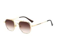 HPIRME Vintage-Sonnenbrille für Damen und Herren im Punk-Stil (C3)