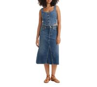 Levi's Damen HR A LINE Decon Skirt Rock, MID Morning, 24