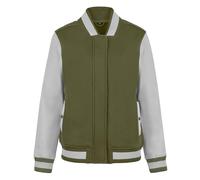 HRM College Jacke Damen I Premium Collegejacke für Damen aus weichem Mischgewebe 70% Baumwolle mit Reisverschluss I Hochwertige & nachhaltige Herren-Bekleidung