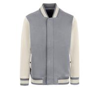 HRM College Jacke Herren I Premium Baseball Jacke Herren aus weichem Mischgewebe 70% Baumwolle mit Reisverschluss I Hochwertige & nachhaltige Herren-Bekleidung