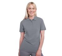 HRM Damen Heavy Performance Polo I Premium Polo-Shirt Damen I Basic Polohemd bis 60°C waschbar I Hochwertige & nachhaltige Damen-Oberteile I Workwear