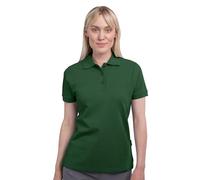 HRM Damen Heavy W Polohemd, Bottle-Green, L
