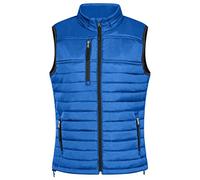HRM1302 HRM Damen Steppweste Performance mit Kapuze Royal Blue XXL