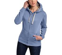 HRM Damen Jacket F Hoodie, Sky Blue, XL EU