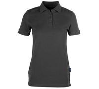 HRM Damen Ladies Heavy Stretch Polo bis Größe 5XL Poloshirt Pique Dunkelgrau L