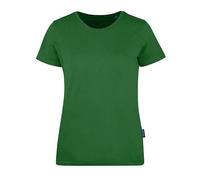 HRM Damen Ladies Luxury Roundneck T-Shirt Runhals Bottle Green M