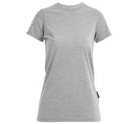 HRM Damen Ladies Luxury Roundneck T-Shirt Runhals Grau Meliert 2XL