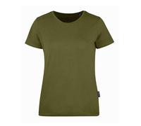 HRM Damen Ladies Luxury Roundneck T-Shirt Runhals Olive 5XL