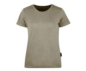 HRM Damen Ladies Luxury Roundneck T-Shirt Runhals Sand M
