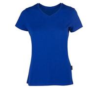 HRM Damen Ladies Luxury V-Neck T-Shirt Royal Blau XL