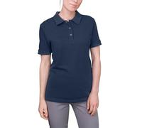 HRM Damen Luxury Polo, Navy, Gr. 2XL I Premium Polo-Shirt Damen aus 100% Baumwolle I Basic Polohemd bis 60°C farbecht waschbar I Hochwertige & nachhaltige Damen-Oberteile