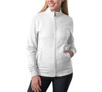 HRM Damen Kapuzenpullover 1002 – 70% Baumwolle/30% recyceltem Polyester, Fair Trade – Weiß 3XL