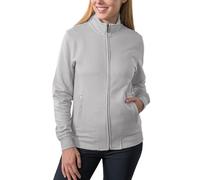 HRM Damen Premium Full-Zip Sweat Jacket I Fair Trade Damen-Sweatjacke, 360 g/m² I Aus 70% Baumwolle & 30% recyceltem Polyester
