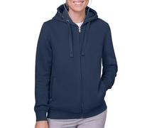 HRM Damen Premium Hooded Jacket I Fair Trade Frauen Kapuzenjacke, 320 g/m² I Aus 70% Baumwolle & 30% recyceltem Polyester