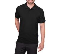 HRM301 HRM Herren Schweres Polo Black S